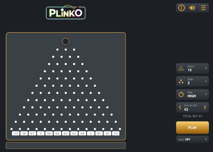 plinko gaming corps