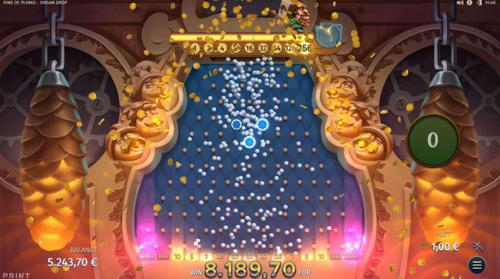 Pine of Plinko slot.