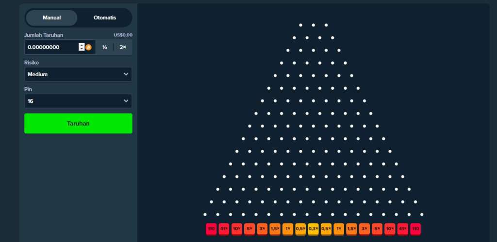 Stake Plinko online.